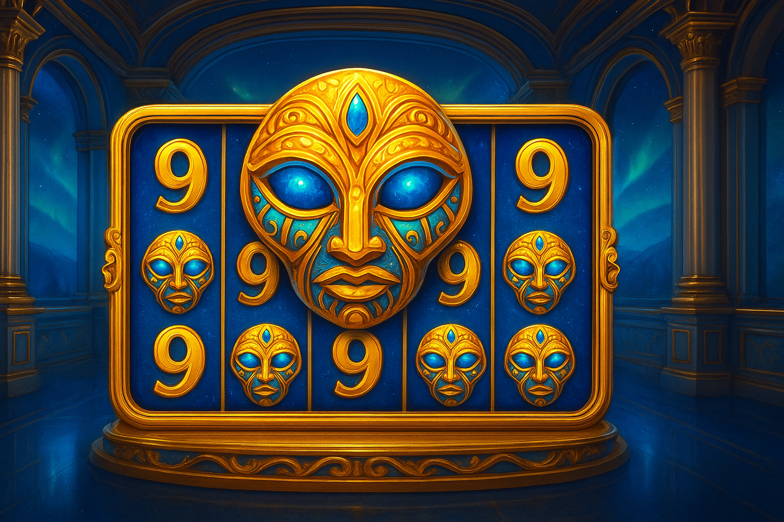 9 Masks Of Fire slot at RegencyCasino